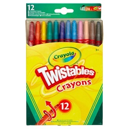 [0071662085308] Crayola Twistable Crayons 12 Pack