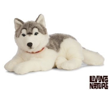 Giant Husky Dog Plush