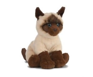 Floppy Siamese cat Plush