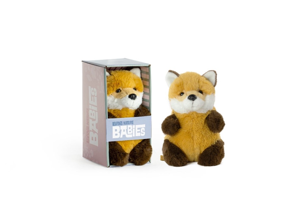 Living Nature Babies Fox Stuffed Soft 17cm