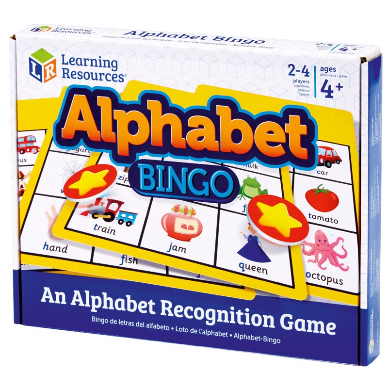 Game Alphabet Bingo Learning Resources