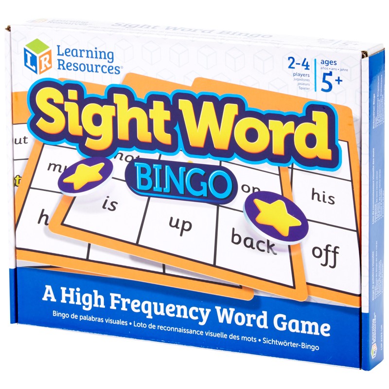 Game Sight Word Bingo Learning Resources