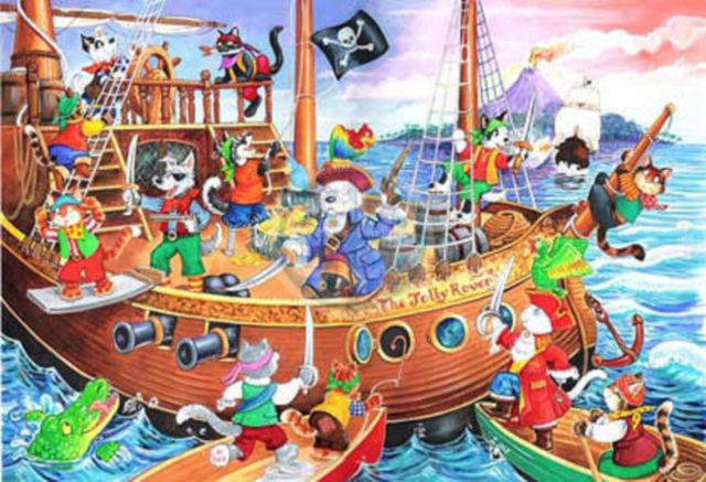 Puzzle Pirates Ahoy 80 (Jigsaw)