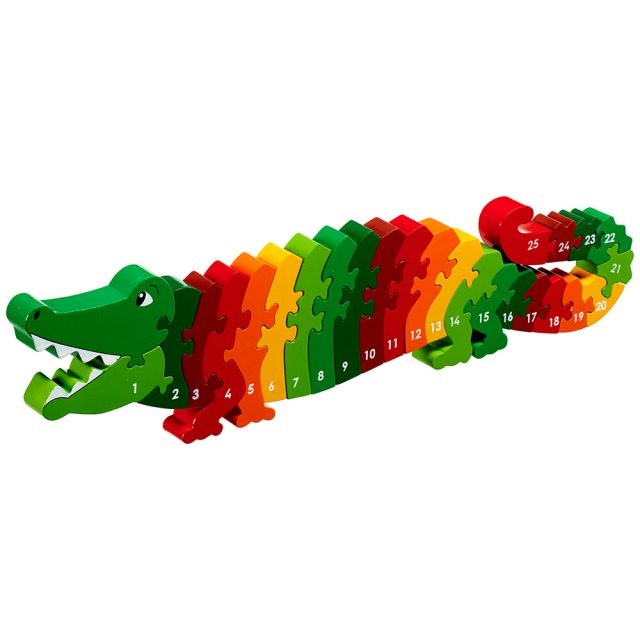 Jigsaw Crocodile 1-25