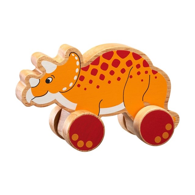 Push Along Triceratops