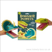 Create Your Own Dinosaur Puppets