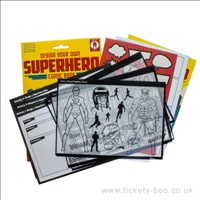 Design Your Own Superhero Comic Book