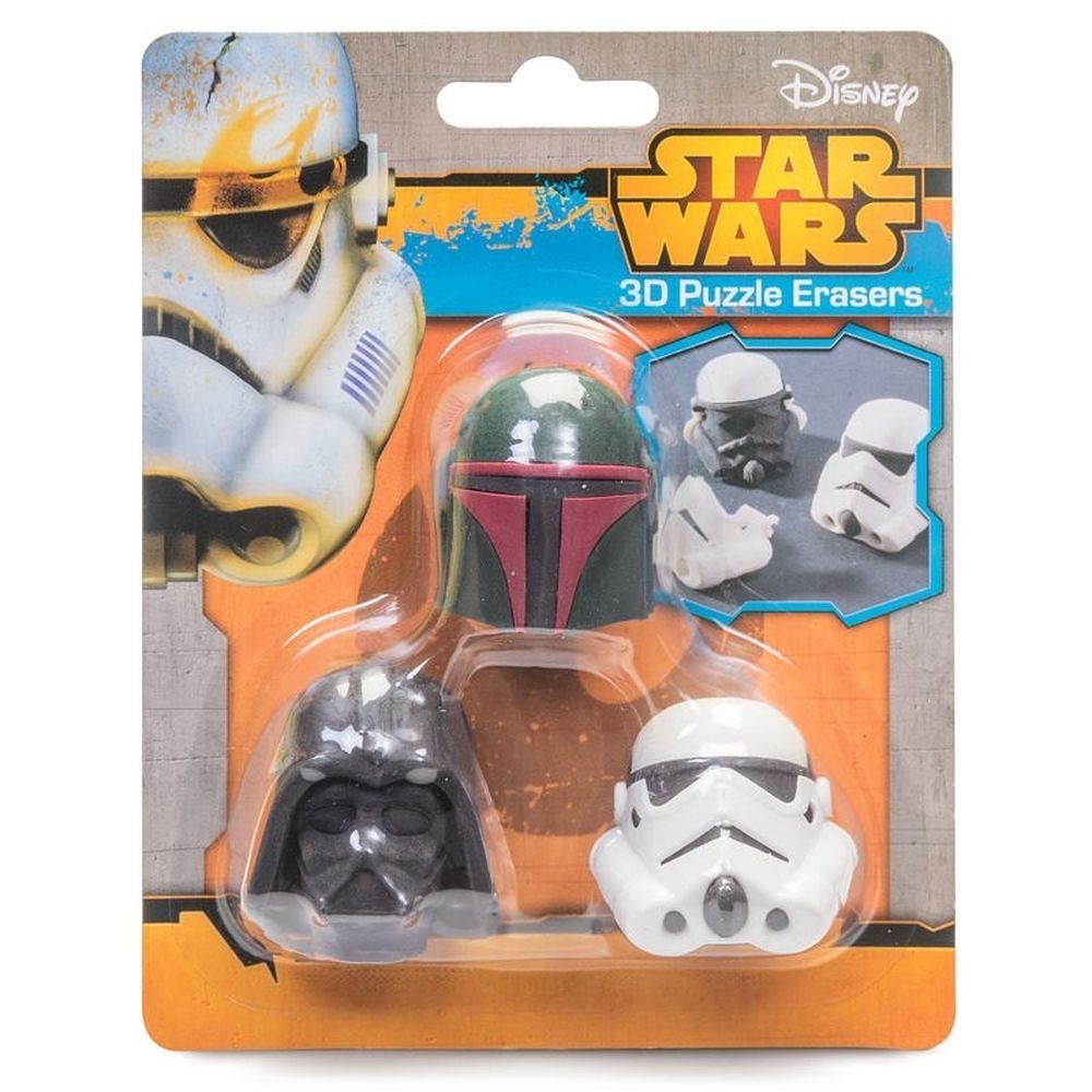 Star Wars 3D Puzzle Erasers (Jigsaw)