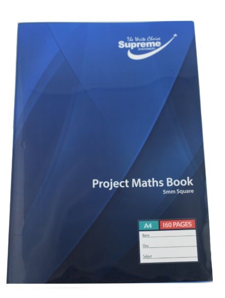 Project Maths A4 Copy PP 160Pg (Sum Copy) Supreme