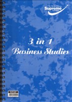 Business Studies Book 3 in 1 Spiral Bs-5054 Supreme