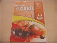 Card White A3 20pk WC-6235 Supreme