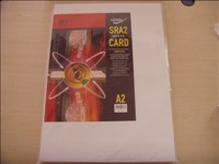 CARD WHITE SRA2 20 PK SUPREME