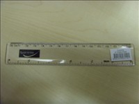 Ruler Plastic 6 Inch Supreme