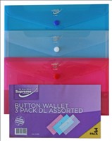 Button Wallet DL 3pk Asstd A1855 Supreme