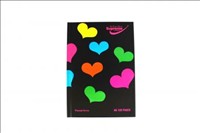 Hardback A6 120Pg Love Hearts Supreme