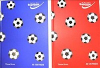 Hardback A5 120Pg Football Hb-9623 Supreme