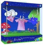 Female Clothes Line Fairy Door