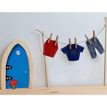 Fairy Door Male Clothes Line (New Design)