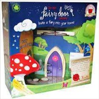 Fairy Door Purple Arched Slim