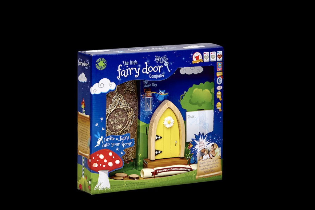 Fairy Door Yellow Round Slim