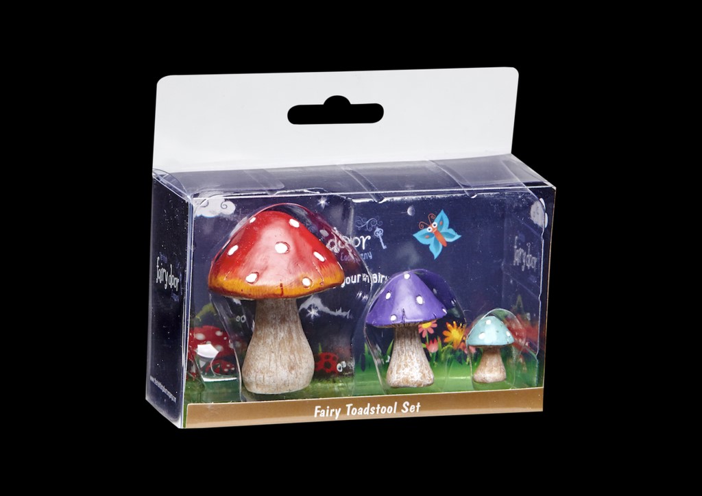 Fairy Toadstool Set Fairy Door