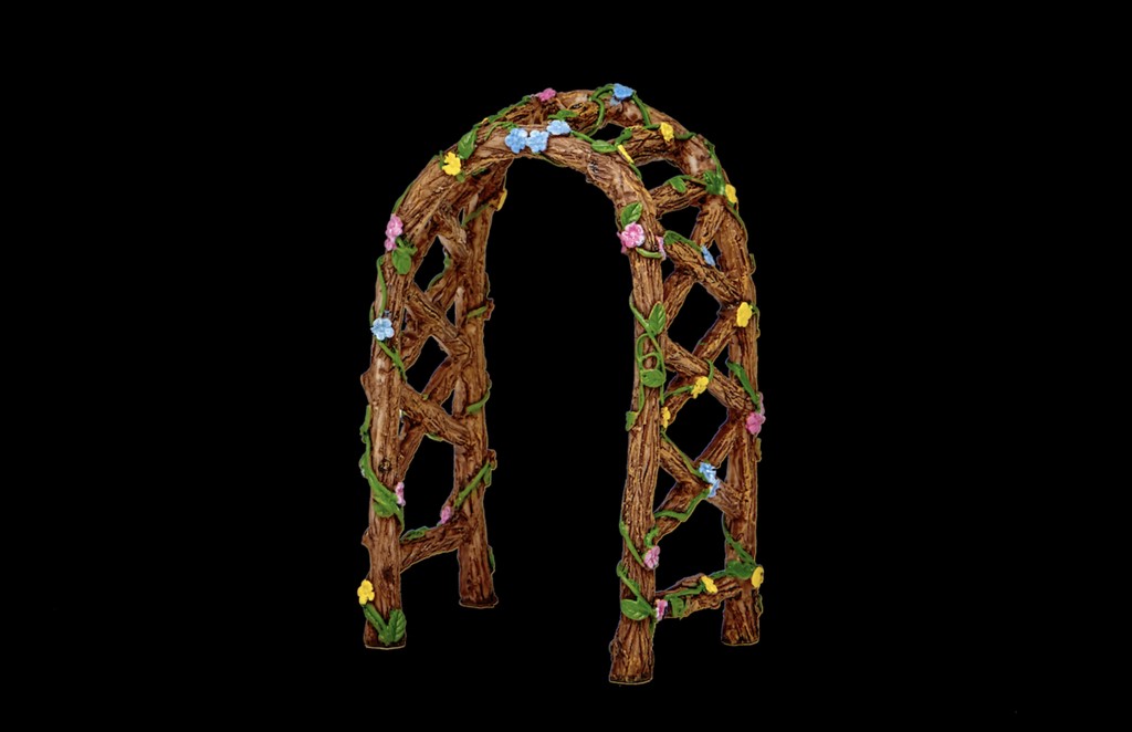 Flower Arch Fairy Door