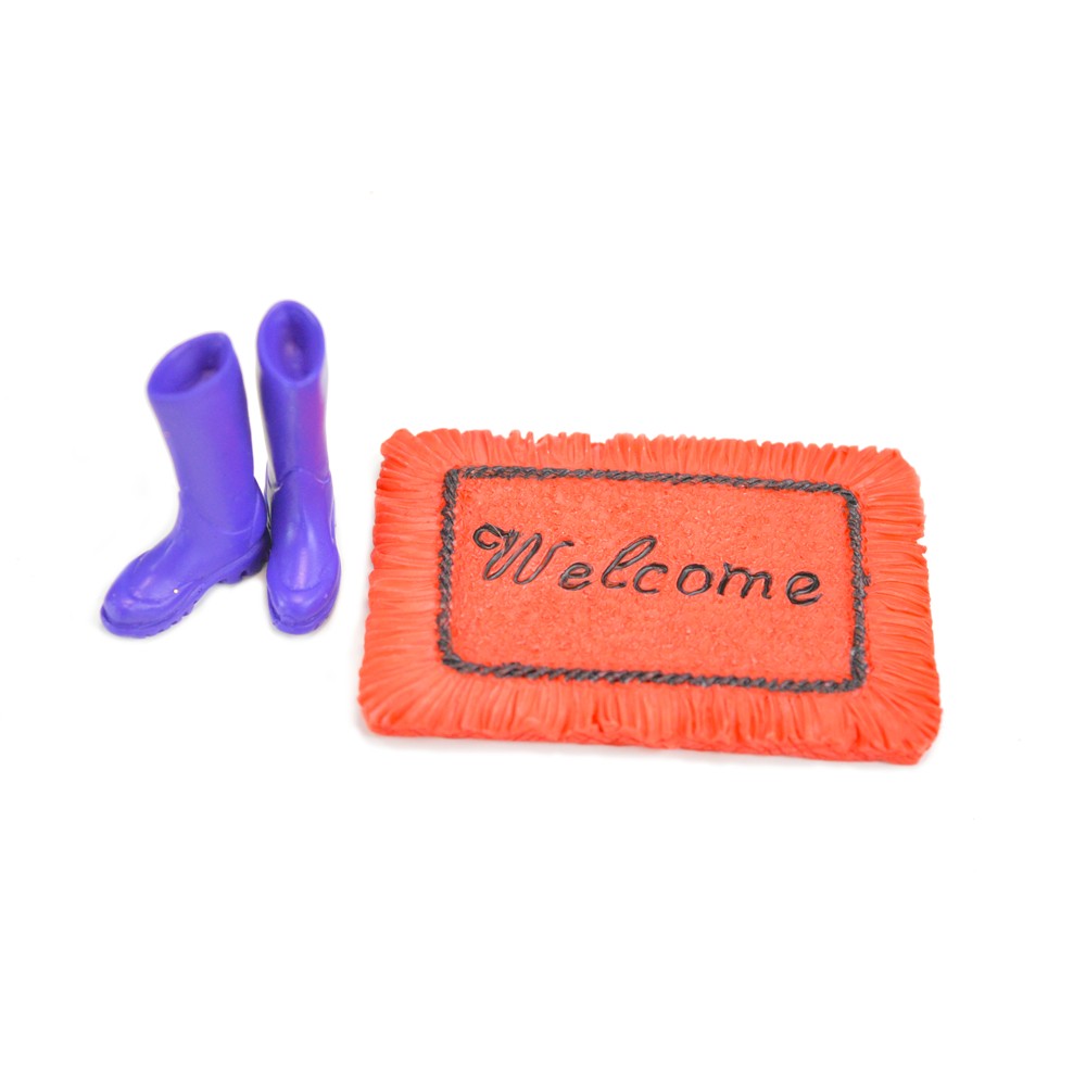 Welcome Mat + Boots Pack Fairy Door