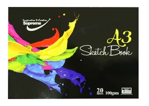 Sketch Book A3 20 Sheets SK-0715 Supreme