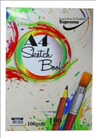 Sketch Book A4 (Drawing Block A4) 100 Sheet 100 gsm SK-2849 Supreme