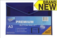 Button Wallet A3 Premium BW-9343 Supreme