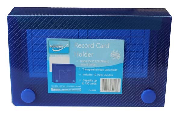 Record Card Holder 5x3 CH-9688 Supreme