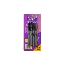 Permanent Markers 4pk Slim BP-2841 Supreme