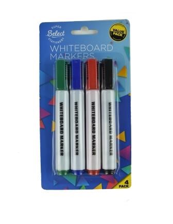 Whiteboard Markers 4pk