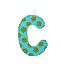 Letter C Fabric Alphabet