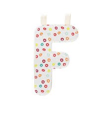 Letter F Fabric Alphabet