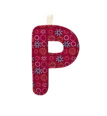 Letter P Fabric Alphabet