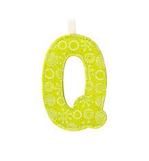 Letter Q Fabric Alphabet