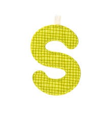 Letter S Fabric Alphabet