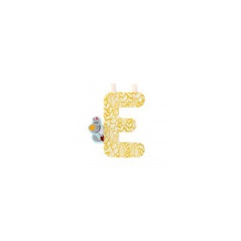 Letter E Fabric Alphabet Nicolas