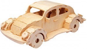 Gepettos Workshop Car 3D Puzzle (Jigsaw)