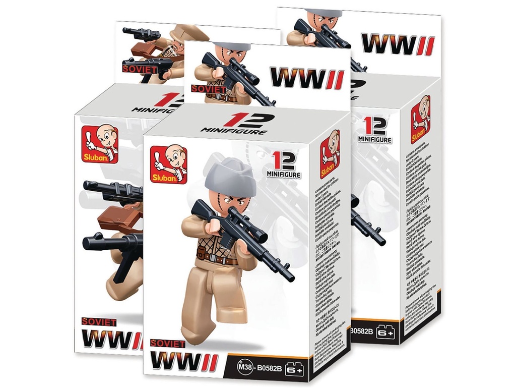 WWII Mini Figures Sluban