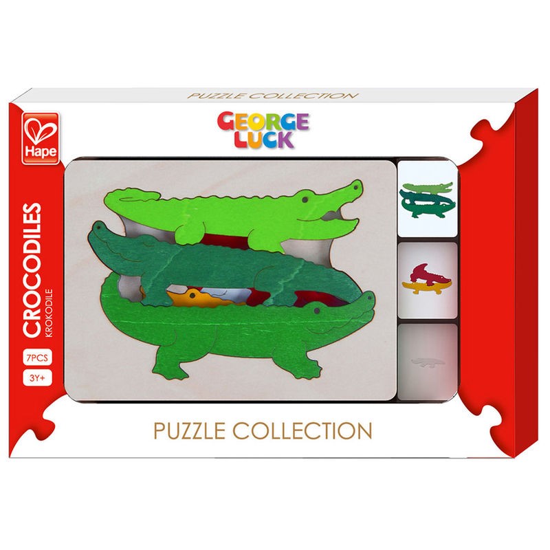 Wooden Puzzle Collection Crocodiles (Jigsaw)