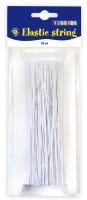 Elastic String 1mm X 25m White Playbox