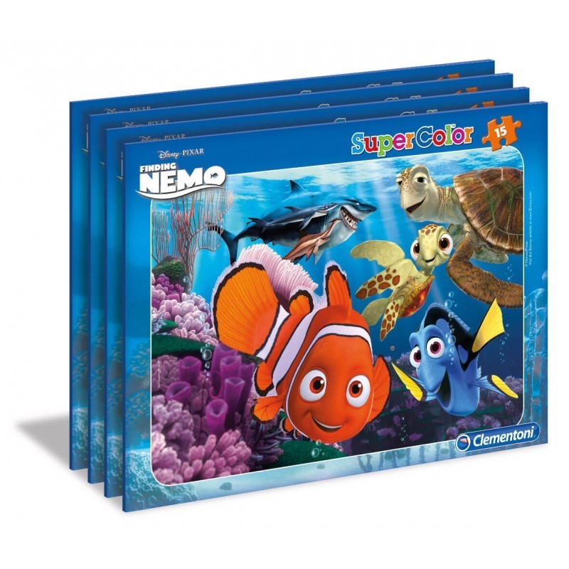 Finding Nemo Super Colour (15 Piece Puzzle) (Jigsaw)