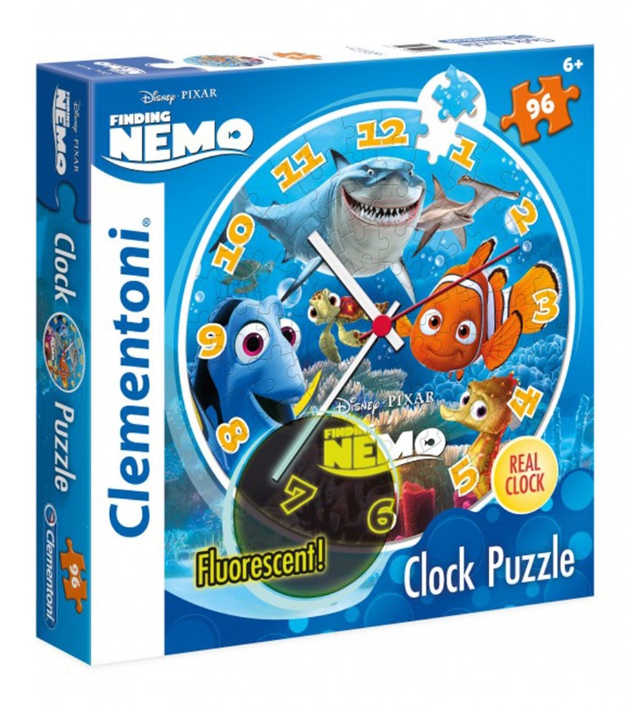 Finding Nemo Clock Puzzle Fluorescent (Jigsaw)