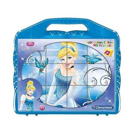 Puzzle Cubes Cinderella 12pcs (Jigsaw)