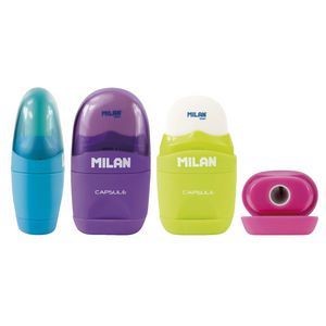 Sharpener and Eraser Capsule Milan