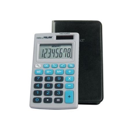 Calculator 8 Digit Blue 150208BBL Milan