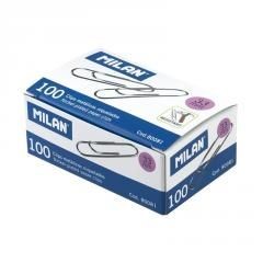 Paper Clips 33mm 100pk Milan