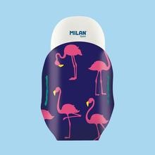 Eraser display pouch flamingos 1012 Milan